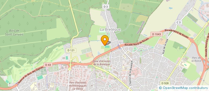 localisation de l'entreprise BALTI TRANSPORT à BOIS-GUILLAUME