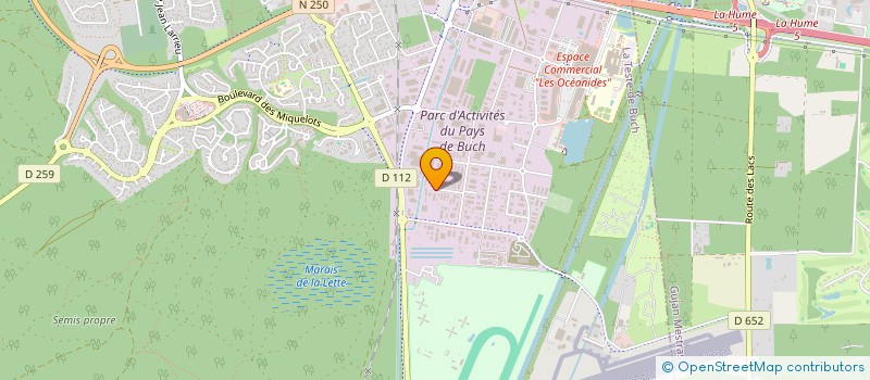 localisation de l'entreprise BALTIC CONSTRUCTION  LA TESTE-DE-BUCH