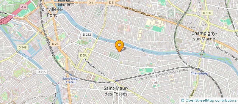 localisation de l'entreprise BALTIC DEVELOPPEMENT  SAINT-MAUR-DES-FOSSES