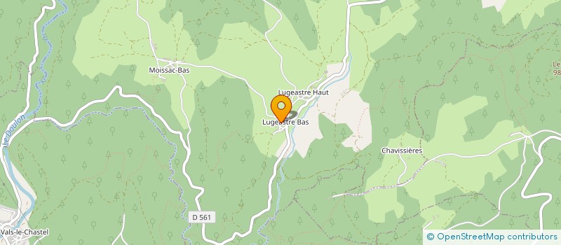 localisation de l'entreprise BALTICO  CHAMPAGNAC-LE-VIEUX