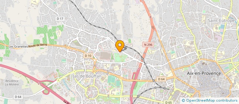 localisation de l'entreprise BALTIKA THEATRE  AIX-EN-PROVENCE