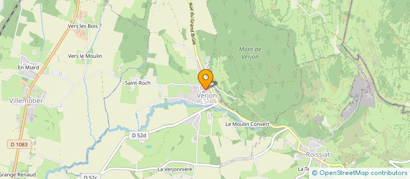 localisation de l'entreprise BALTIMORE  VERJON