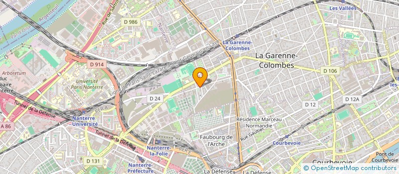 localisation de l'entreprise BALTIMORE AGENCY à LA GARENNE-COLOMBES