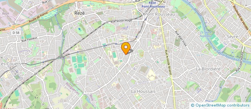 localisation de l'entreprise BALTIQUE à REZE