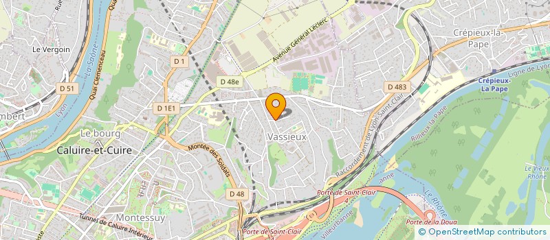 localisation de l'entreprise BALTO LAVAGE à CALUIRE-ET-CUIRE