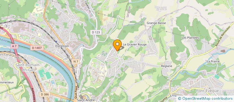 localisation de l'entreprise BALTOPRO à VIENNE