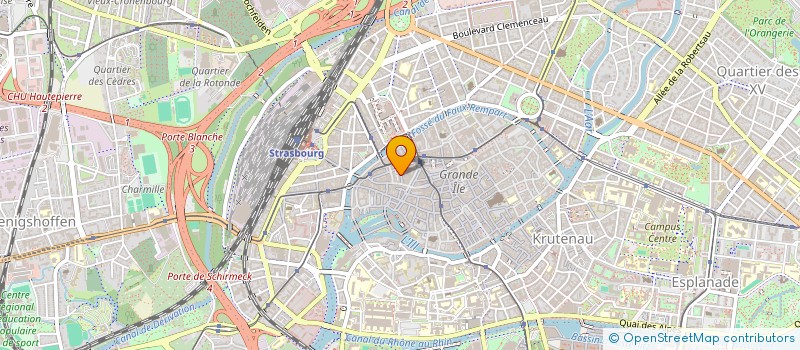 localisation de l'entreprise BALTZER KOPP à STRASBOURG