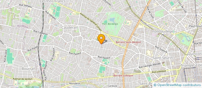 localisation de l'entreprise BALTZU MUGATU à BORDEAUX