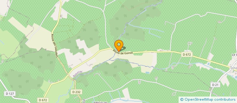 localisation de l'entreprise BALU  SOUSSAC