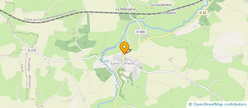 localisation de l'entreprise BALU JULIEN  EVRON