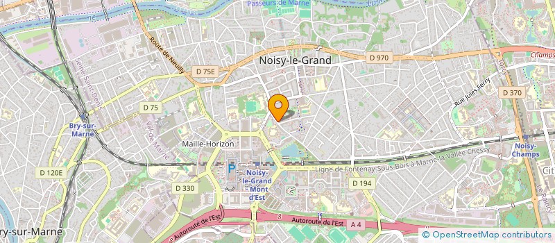 localisation de l'entreprise BALUKA  NOISY-LE-GRAND