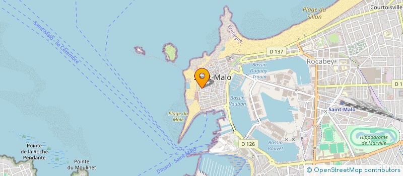 localisation de l'entreprise BALUMATI  SAINT-MALO