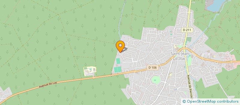 localisation de l'entreprise BALUQUE  SAINT-JEAN-D'ILLAC