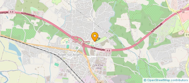 localisation de l'entreprise BALUSTRES PROVENCALES à PUGET-SUR-ARGENS