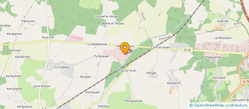 localisation de l'entreprise BALUZOCO  PLOEMEL