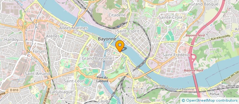 localisation de l'entreprise BALV à BAYONNE