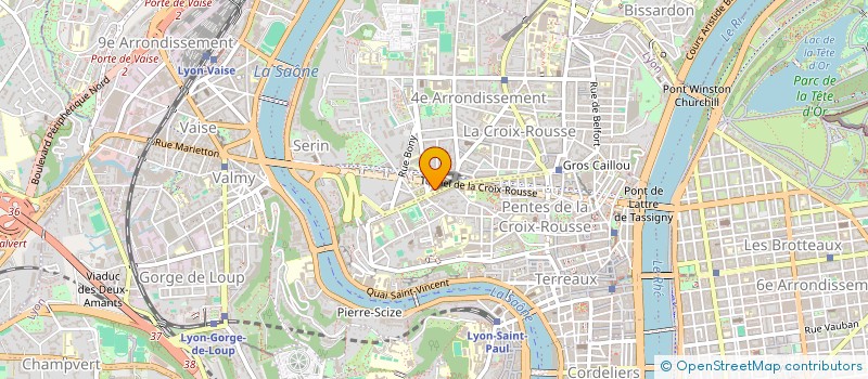 localisation de l'entreprise BALVAY ET FACCHINETTI à LYON