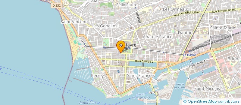 localisation de l'entreprise BALYTYCHA à LE HAVRE