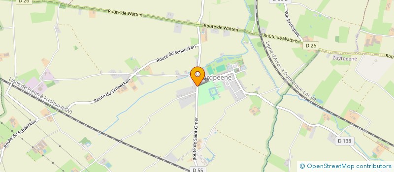 localisation de l'entreprise BALZA PIERRE  NOORDPEENE