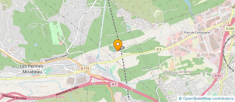 localisation de l'entreprise BALZA QUEST à LES PENNES-MIRABEAU