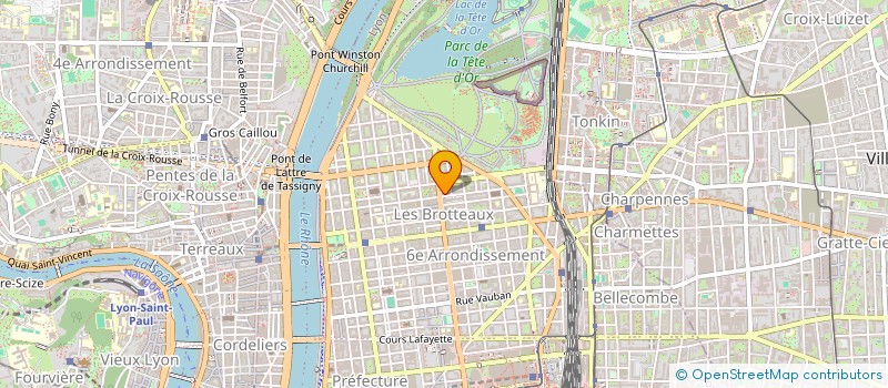 localisation de l'entreprise BALZAC  LYON