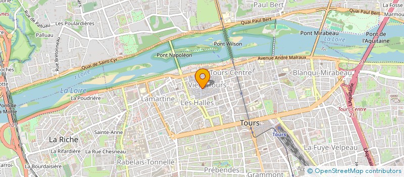 localisation de l'entreprise BALZAC BURGER  TOURS