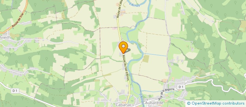 localisation de l'entreprise BALZAC ELEC  CABANAC