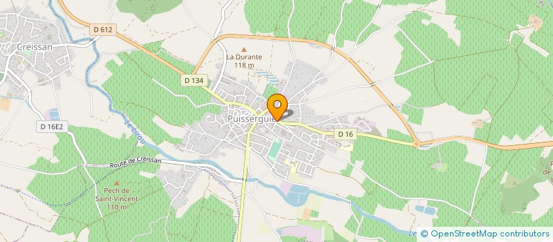 localisation de l'entreprise BALZAC FER  PUISSERGUIER