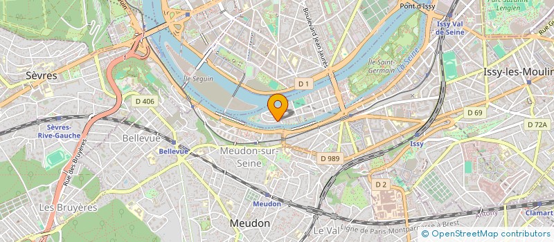 localisation de l'entreprise BALZAC GESTION PRIVEE à ISSY-LES-MOULINEAUX