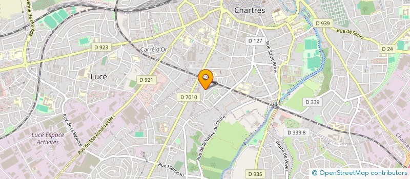 localisation de l'entreprise BALZAMO-MAREY à CHARTRES