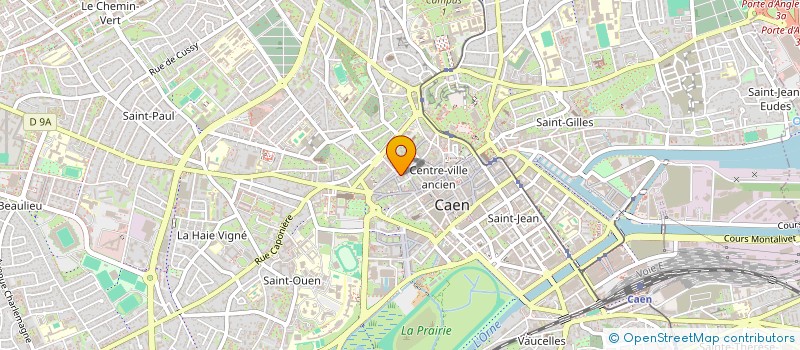 localisation de l'entreprise BALZANE SELLERIE à CAEN