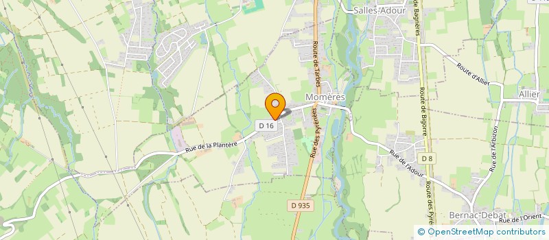 localisation de l'entreprise BALZANES  MOMERES