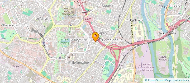 localisation de l'entreprise BALZET à TOULOUSE