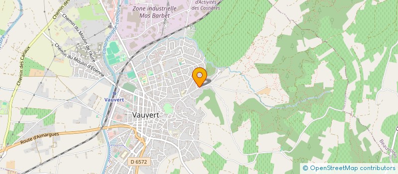 localisation de l'entreprise BALZON  VAUVERT