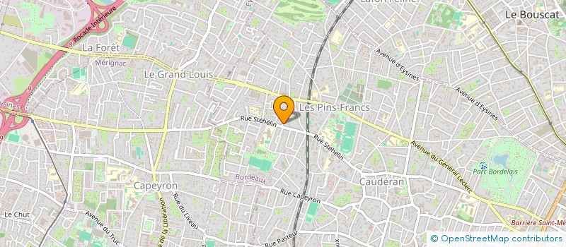 localisation de l'entreprise BAM  BORDEAUX