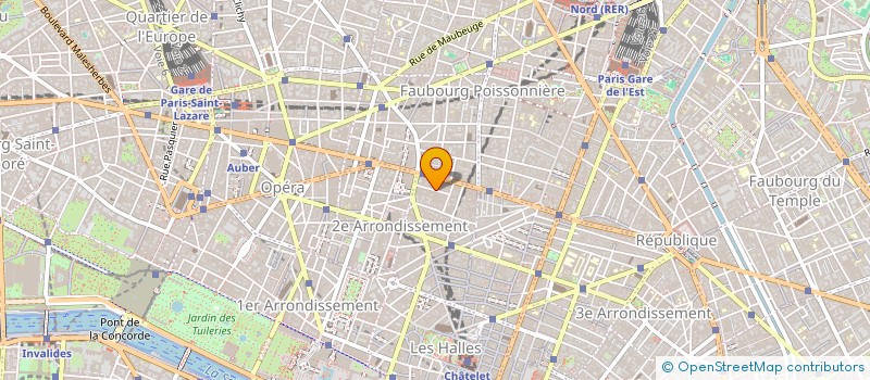 localisation de l'entreprise BAM  PARIS