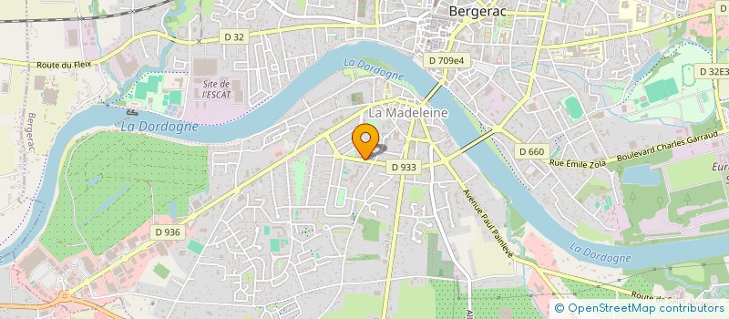 localisation de l'entreprise BAM à BERGERAC