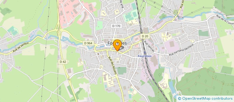 localisation de l'entreprise BAM AUDIO à FOURMIES