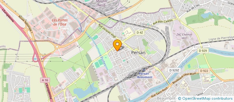 localisation de l'entreprise BAM-BAM à PERSAN