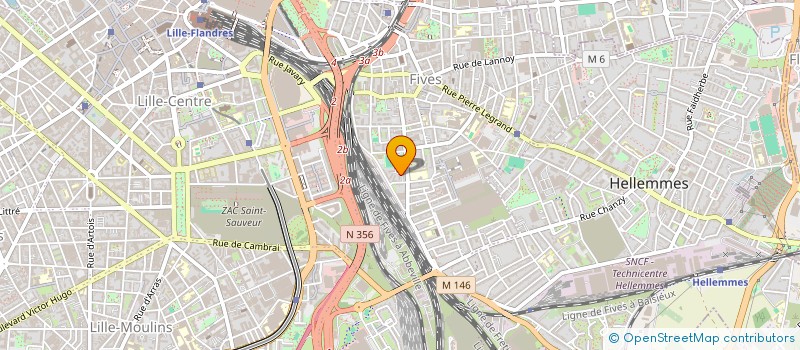 localisation de l'entreprise BAM BAM à LILLE