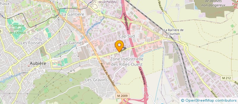 localisation de l'entreprise BAM BAM  AUBIERE