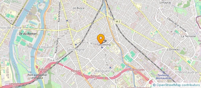 localisation de l'entreprise BAM BAM BAM  TOULOUSE