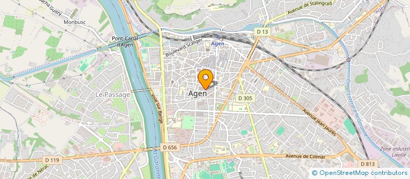 localisation de l'entreprise BAM BAM SOUL  AGEN