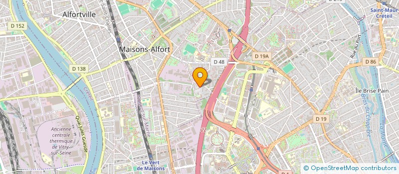 localisation de l'entreprise BAM CARS  MAISONS-ALFORT