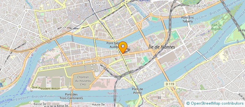 localisation de l'entreprise BAM CHALLANS à NANTES