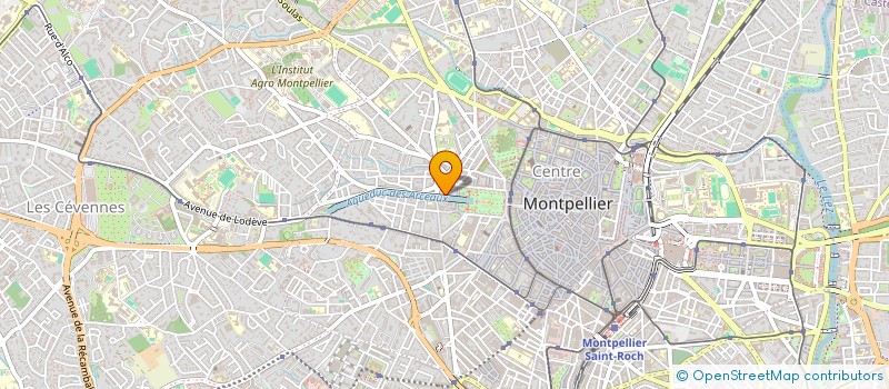 localisation de l'entreprise BAM EVENT  MONTPELLIER