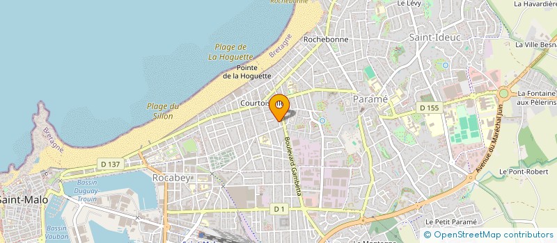 localisation de l'entreprise BAM FACTORY  SAINT-MALO