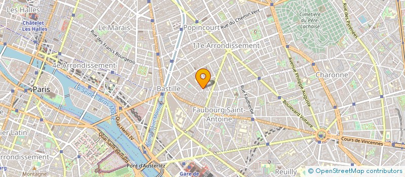 localisation de l'entreprise BAM HOLDING  PARIS