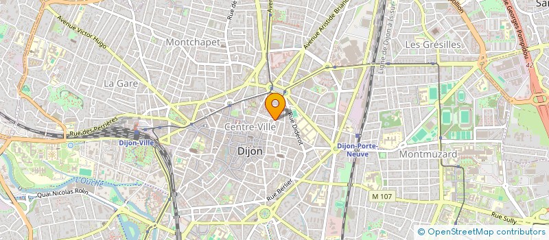 localisation de l'entreprise BAM JAM  DIJON