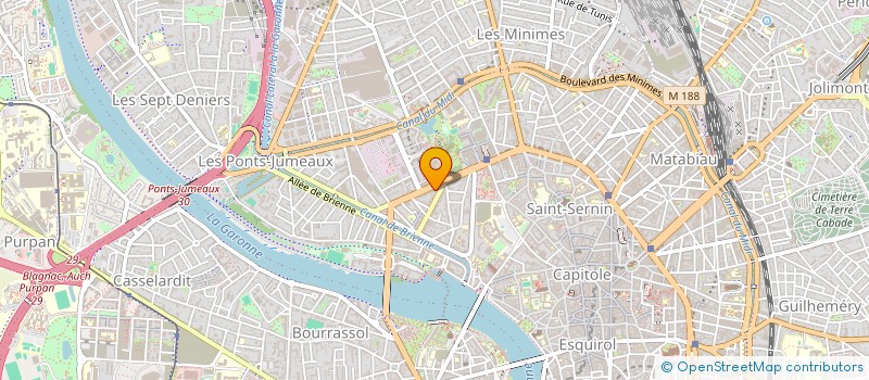 localisation de l'entreprise BAM LABEGE à TOULOUSE